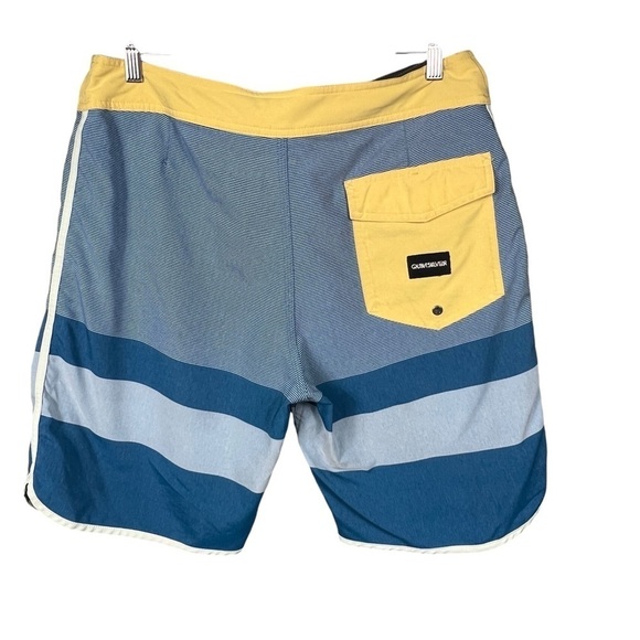 Quicksilver High Line Board Shorts Mens 33 **FLAW - Picture 2 of 11